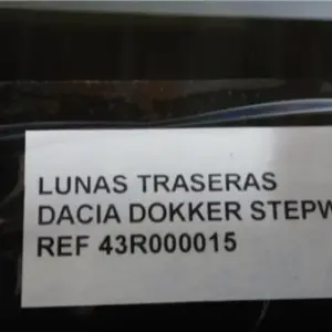 LUNA FIJA PUERTA TRA. IZDA.